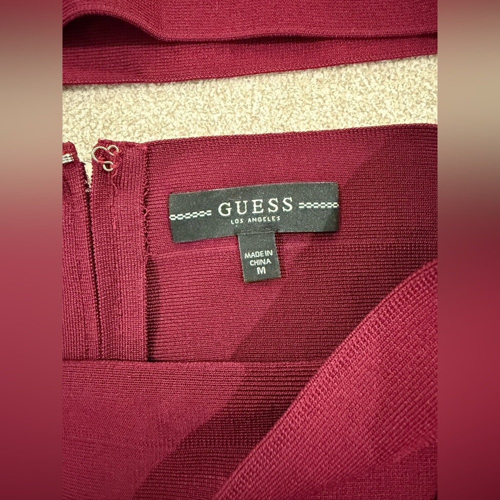 NWOT****Guess Burgundy Skirt Set NEVER WORN - Picture 4 of 4